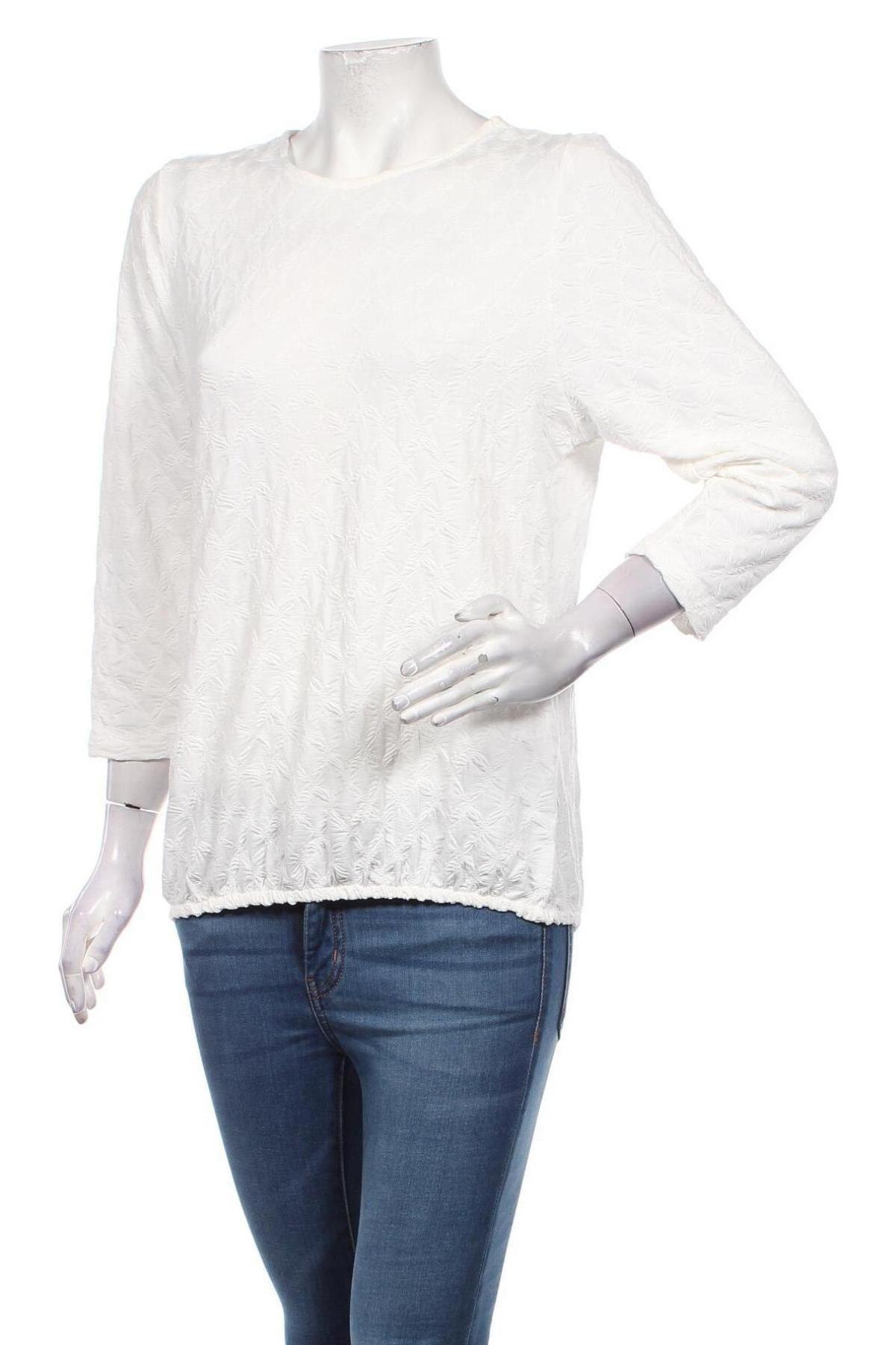 Γυναικεία μπλούζα Brandtex, Μέγεθος S, Χρώμα Λευκό, 75% πολυεστέρας, 25% βαμβάκι, 3% ελαστάνη, Τιμή 8,66 €