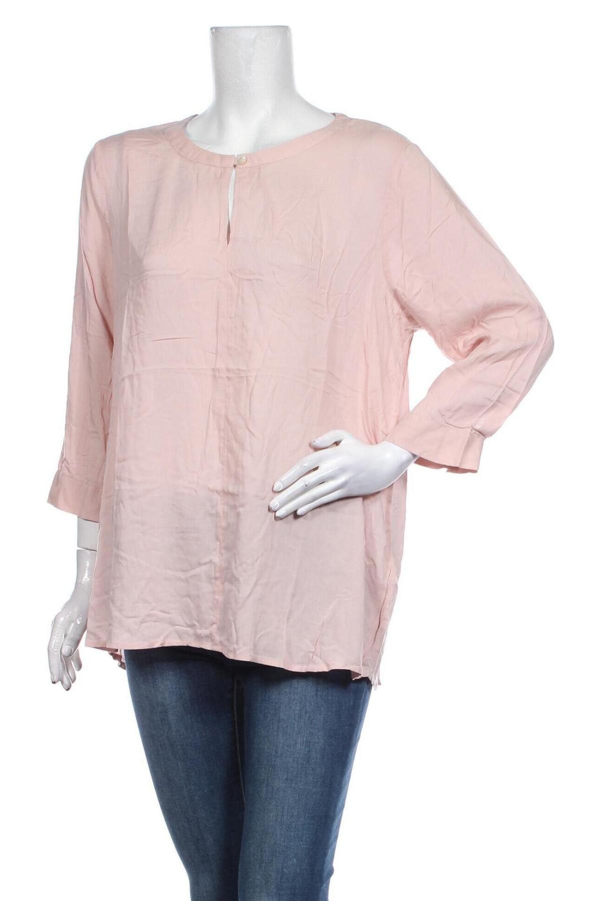 Γυναικεία μπλούζα Q/S by S.Oliver, Μέγεθος XL, Χρώμα Ρόζ , Μοντάλ, Τιμή 19,79 €