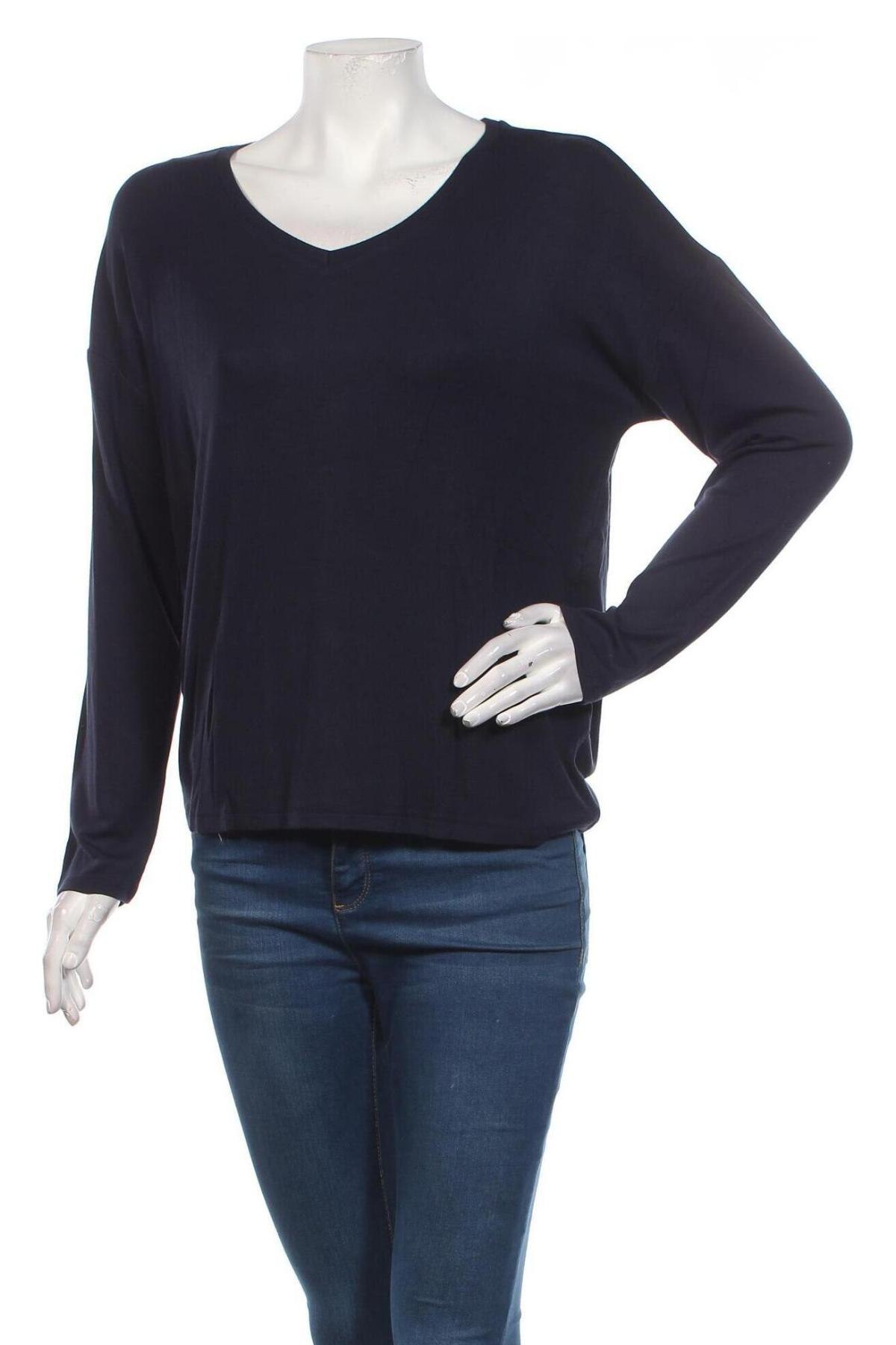 Γυναικεία μπλούζα S.Oliver, Μέγεθος XS, Χρώμα Μπλέ, 95% βισκόζη, 5% ελαστάνη, Τιμή 16,33 €