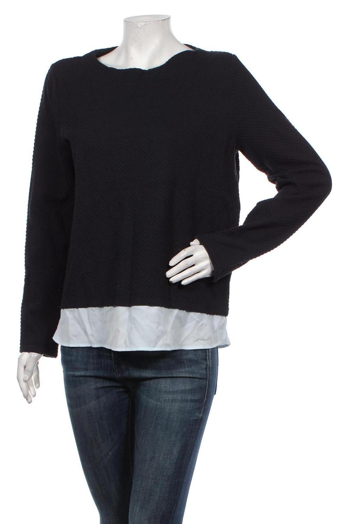Γυναικεία μπλούζα S.Oliver, Μέγεθος L, Χρώμα Μπλέ, 95% βαμβάκι, 5% ελαστάνη, Τιμή 19,79 €