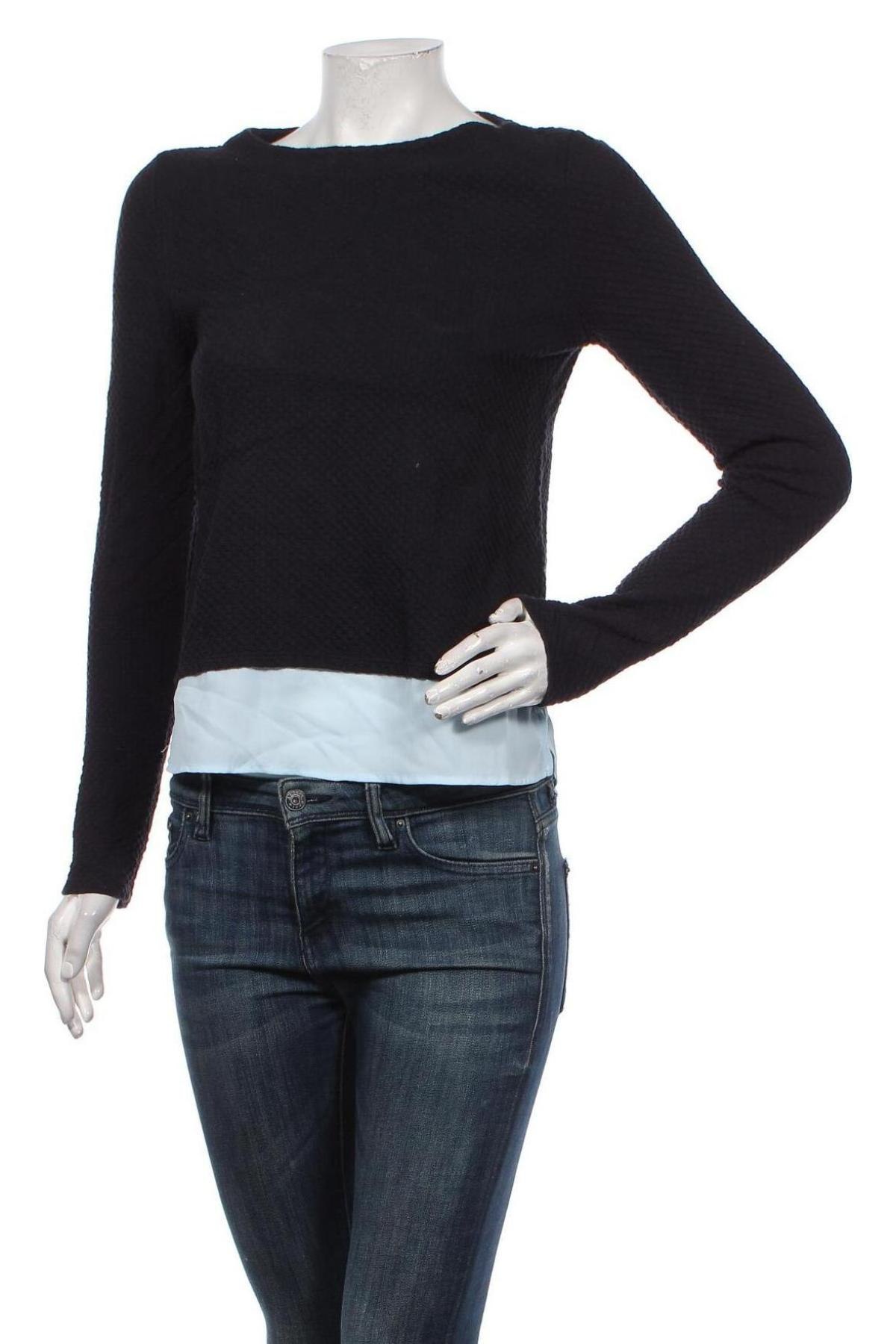 Γυναικεία μπλούζα S.Oliver, Μέγεθος XXS, Χρώμα Μπλέ, 95% βαμβάκι, 5% ελαστάνη, Τιμή 19,79 €