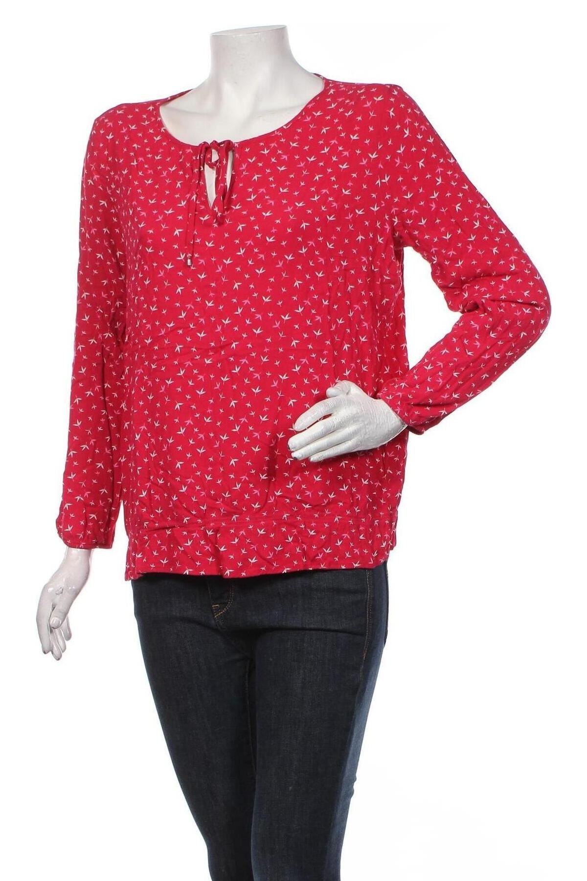 Γυναικεία μπλούζα S.Oliver, Μέγεθος XL, Χρώμα Ρόζ , Βισκόζη, Τιμή 19,79 €