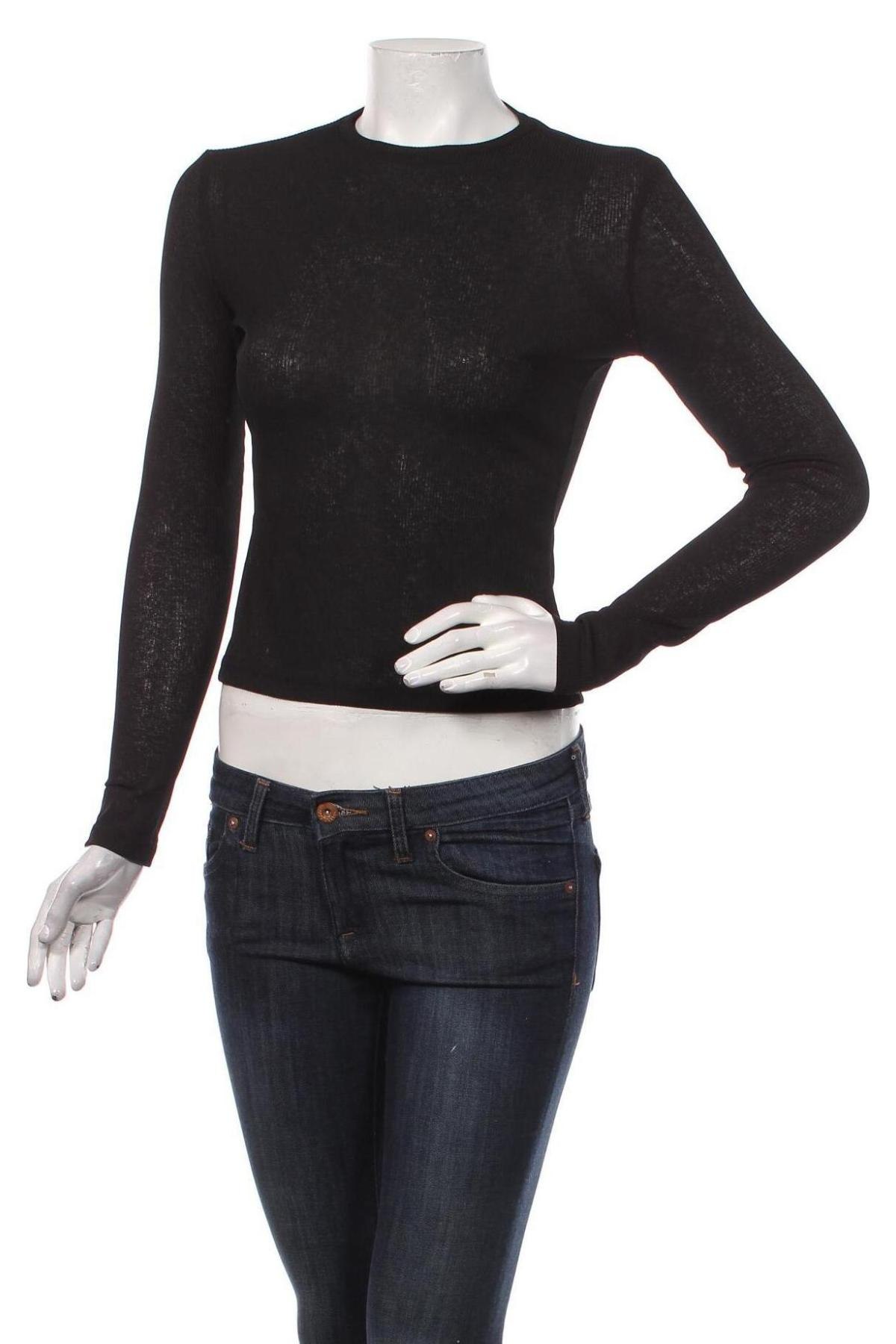 Γυναικεία μπλούζα SHEIN, Μέγεθος M, Χρώμα Μαύρο, 95% πολυεστέρας, 5% ελαστάνη, Τιμή 8,66 €
