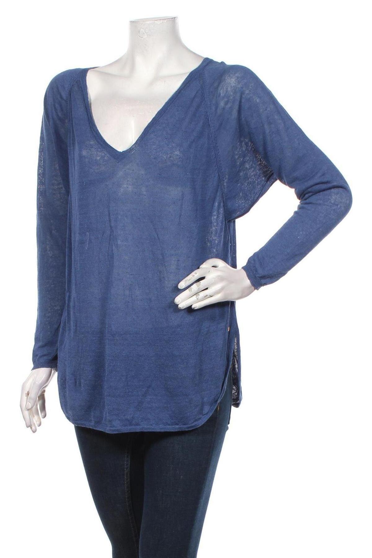 Γυναικείο πουλόβερ Delicate Love, Μέγεθος M, Χρώμα Μπλέ, Τιμή 60,00 €