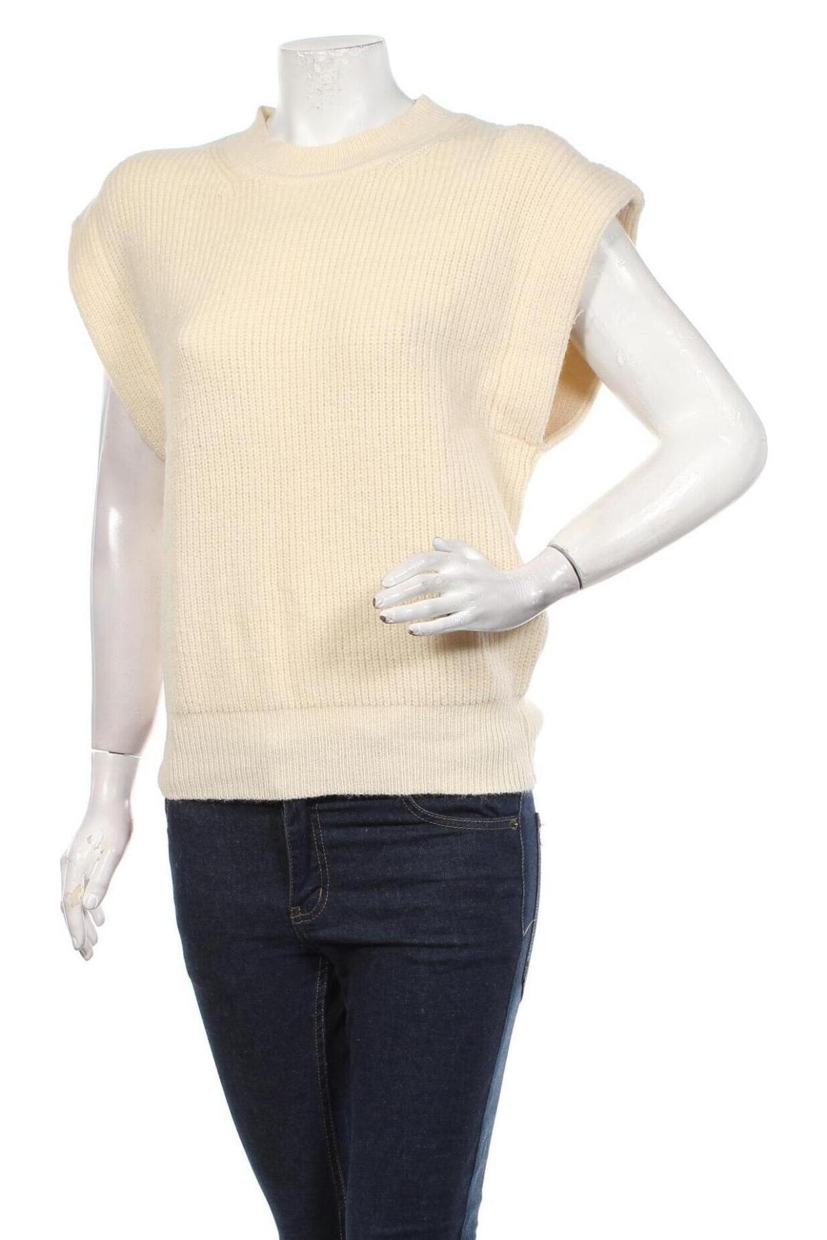 Дамски пуловер Answear, Размер M, Цвят Екрю, Цена 31,60 лв.