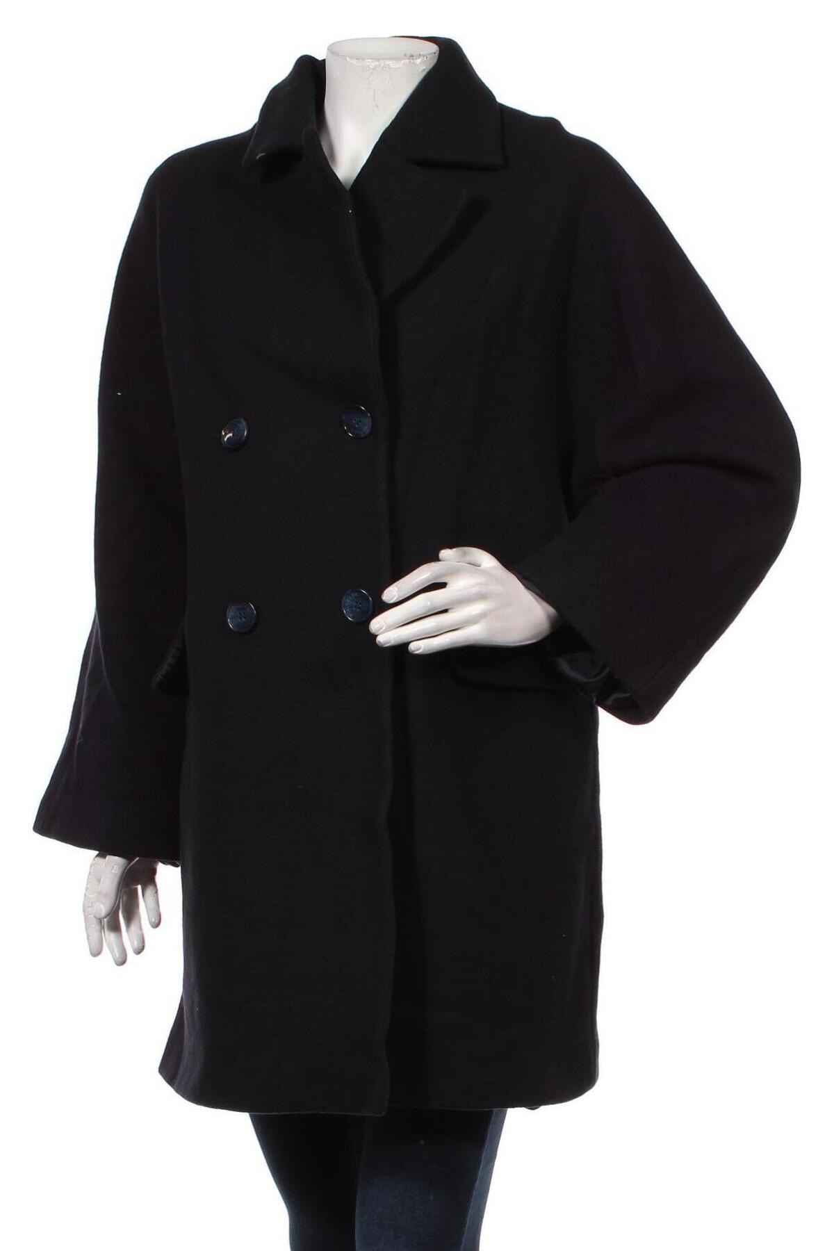 Γυναικείο παλτό Whistles, Μέγεθος L, Χρώμα Μπλέ, Τιμή 2,30 €