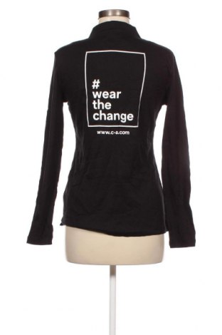 Γυναικεία μπλούζα C&A, Μέγεθος M, Χρώμα Μαύρο, Τιμή 2,35 €