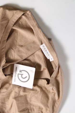 Γυναικεία μπλούζα Canda, Μέγεθος M, Χρώμα  Μπέζ, Τιμή 2,23 €