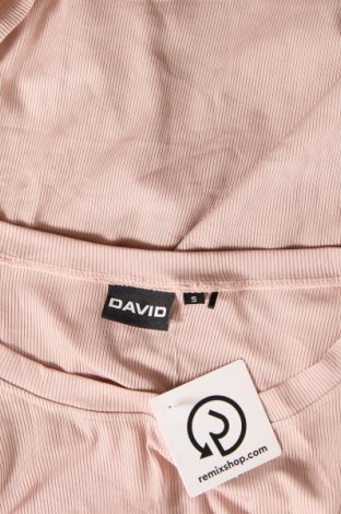 Γυναικεία μπλούζα DAVID, Μέγεθος S, Χρώμα Ρόζ , Τιμή 2,94 €