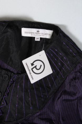 Γυναικεία μπλούζα Designers Remix By Charlotte Eskildsen, Μέγεθος XS, Χρώμα Βιολετί, Τιμή 7,68 €