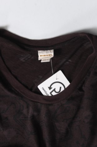 Γυναικεία μπλούζα Diesel, Μέγεθος S, Χρώμα Καφέ, Τιμή 38,35 €