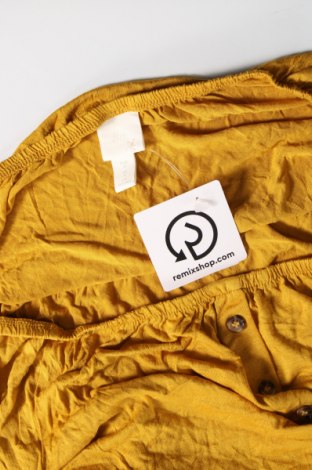 Damen Shirt H&M, Größe S, Farbe Gelb, Preis 2,25 €