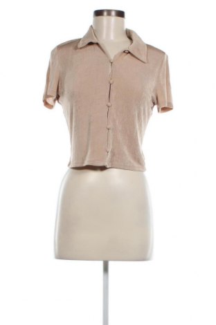 Damen Shirt H&M Divided, Größe L, Farbe Beige, Preis 3,04 €