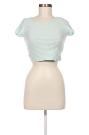 Дамска блуза H&M Divided, Размер S, Цвят Зелен, Цена 4,18 лв.