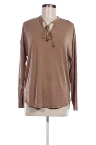 Damen Shirt Herrlicher, Größe S, Farbe Braun, Preis 2,37 €
