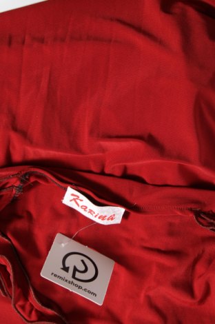 Γυναικεία μπλούζα Karina, Μέγεθος M, Χρώμα Κόκκινο, Τιμή 1,73 €