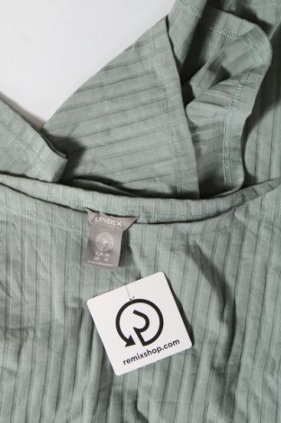 Γυναικεία μπλούζα Lindex, Μέγεθος M, Χρώμα Πράσινο, Τιμή 11,75 €