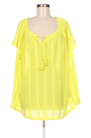 Γυναικεία μπλούζα Maxi Blue, Μέγεθος XL, Χρώμα Κίτρινο, Τιμή 18,45 €