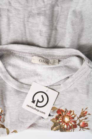 Γυναικεία μπλούζα Oasis, Μέγεθος S, Χρώμα Γκρί, Τιμή 26,80 €