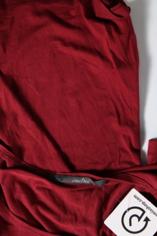 Γυναικεία μπλούζα One Two, Μέγεθος S, Χρώμα Κόκκινο, Τιμή 12,28 €