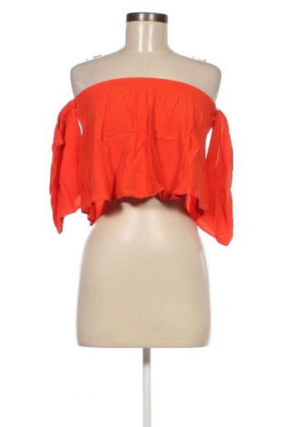 Γυναικεία μπλούζα Pull&Bear, Μέγεθος S, Χρώμα Πορτοκαλί, Τιμή 1,73 €