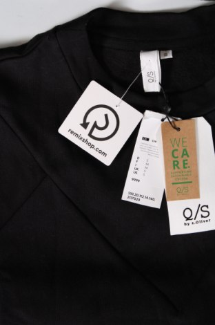 Γυναικεία μπλούζα Q/S by S.Oliver, Μέγεθος S, Χρώμα Μαύρο, Τιμή 7,05 €