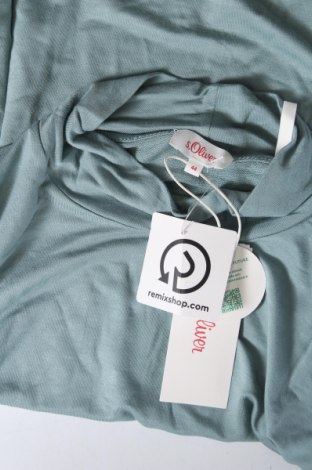 Γυναικεία μπλούζα S.Oliver, Μέγεθος XL, Χρώμα Πράσινο, Τιμή 5,20 €