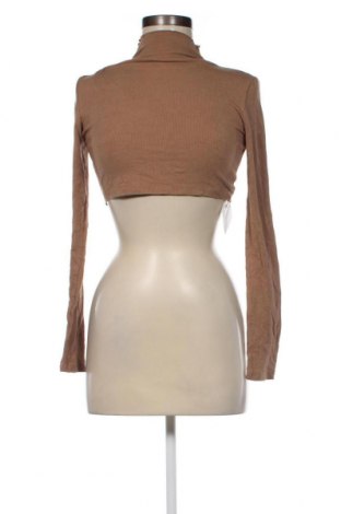 Γυναικεία μπλούζα SHEIN, Μέγεθος M, Χρώμα  Μπέζ, Τιμή 2,23 €
