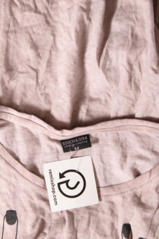 Damen Shirt Stitch & Soul, Größe M, Farbe Rosa, Preis 2,91 €