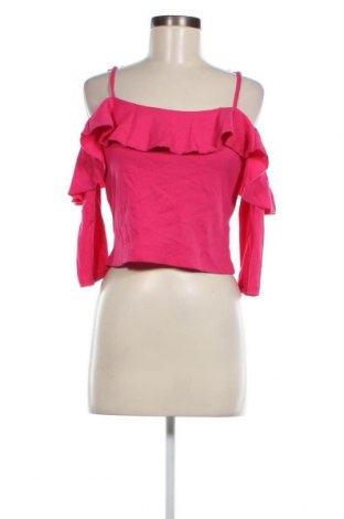 Γυναικεία μπλούζα Zara Trafaluc, Μέγεθος L, Χρώμα Ρόζ , Τιμή 9,28 €