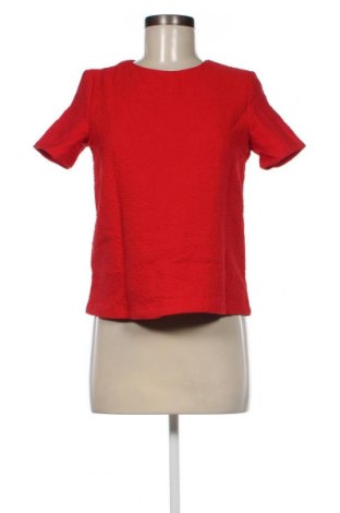Дамска блуза Zara Trafaluc, Размер S, Цвят Червен, Цена 6,00 лв.