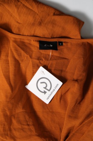 Γυναικεία μπλούζα Zizzi, Μέγεθος S, Χρώμα Καφέ, Τιμή 3,23 €