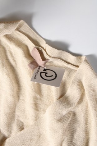 Damen Strickjacke H&M, Größe L, Farbe Beige, Preis 2,83 €
