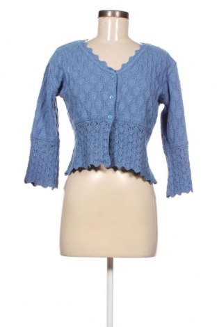 Damen Strickjacke Outfit, Größe M, Farbe Blau, Preis 4,24 €