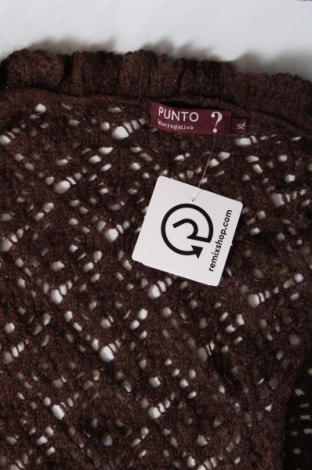 Γυναικεία ζακέτα PUNTO, Μέγεθος XL, Χρώμα Καφέ, Τιμή 6,68 €