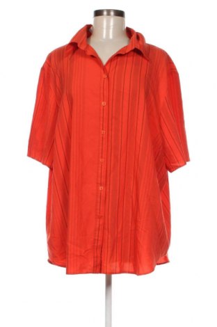 Γυναικείο πουκάμισο Canda, Μέγεθος 3XL, Χρώμα Κόκκινο, Τιμή 23,86 €
