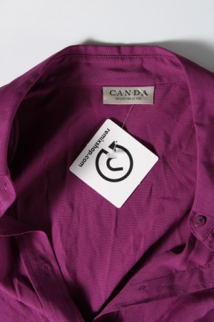 Γυναικείο πουκάμισο Canda, Μέγεθος XL, Χρώμα Βιολετί, Τιμή 11,45 €