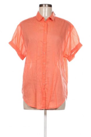 Γυναικείο πουκάμισο Cream, Μέγεθος XS, Χρώμα Πορτοκαλί, Τιμή 3,36 €