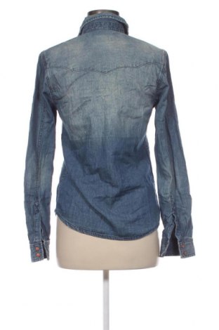 Γυναικείο πουκάμισο Crocker, Μέγεθος XS, Χρώμα Μπλέ, Τιμή 2,63 €