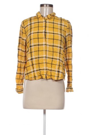 Дамска риза H&M Divided, Размер L, Цвят Жълт, Цена 25,00 лв.