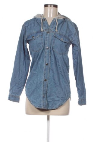 Γυναικείο πουκάμισο H&M Divided, Μέγεθος XS, Χρώμα Μπλέ, Τιμή 8,50 €