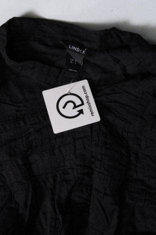 Γυναικείο πουκάμισο Lindex, Μέγεθος S, Χρώμα Μαύρο, Τιμή 3,40 €