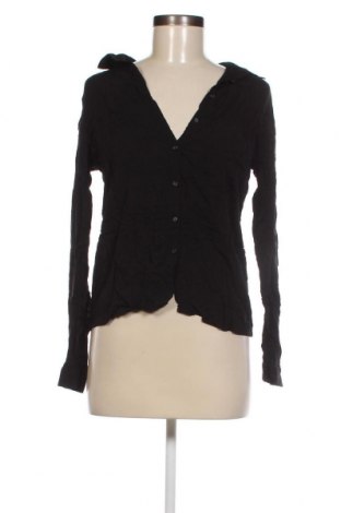 Γυναικείο πουκάμισο Pull&Bear, Μέγεθος M, Χρώμα Μαύρο, Τιμή 2,32 €