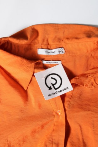 Γυναικείο πουκάμισο Reserved, Μέγεθος L, Χρώμα Πορτοκαλί, Τιμή 15,46 €