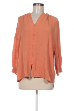 Γυναικείο πουκάμισο Tom Tailor, Μέγεθος M, Χρώμα Πορτοκαλί, Τιμή 4,08 €