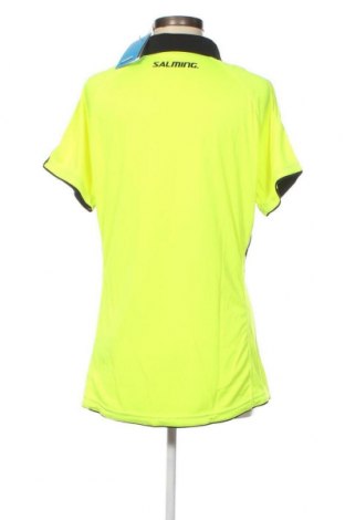 Γυναικείο t-shirt Salming, Μέγεθος XL, Χρώμα Κίτρινο, Τιμή 5,43 €