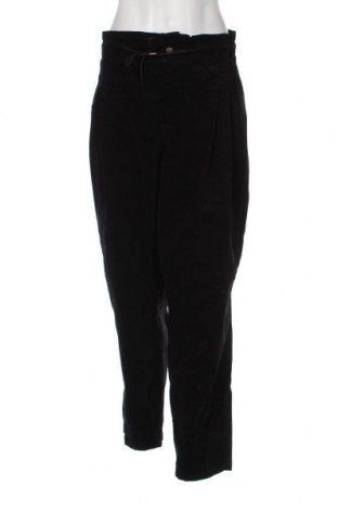 Γυναικείο κοτλέ παντελόνι S.Oliver, Μέγεθος XL, Χρώμα Μαύρο, Τιμή 17,94 €