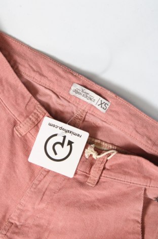 Γυναικείο κοτλέ παντελόνι Urban Surface, Μέγεθος XS, Χρώμα Ρόζ , Τιμή 7,82 €