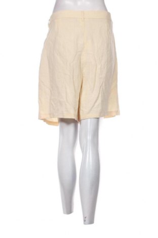 Pantaloni scurți de femei Monki, Mărime XL, Culoare Ecru, Preț 23,03 Lei