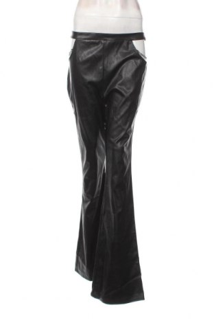 Γυναικείο παντελόνι δερμάτινο ASOS, Μέγεθος L, Χρώμα Μαύρο, Τιμή 17,94 €